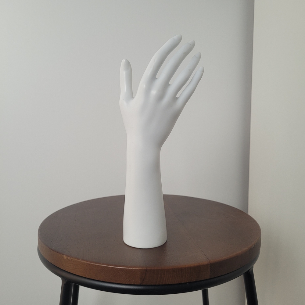 White Hand Display for Rings